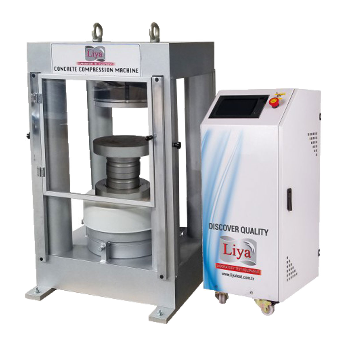 Kolon Tipi Otomatik Beton Test Presi 2000 ve 3000 kN