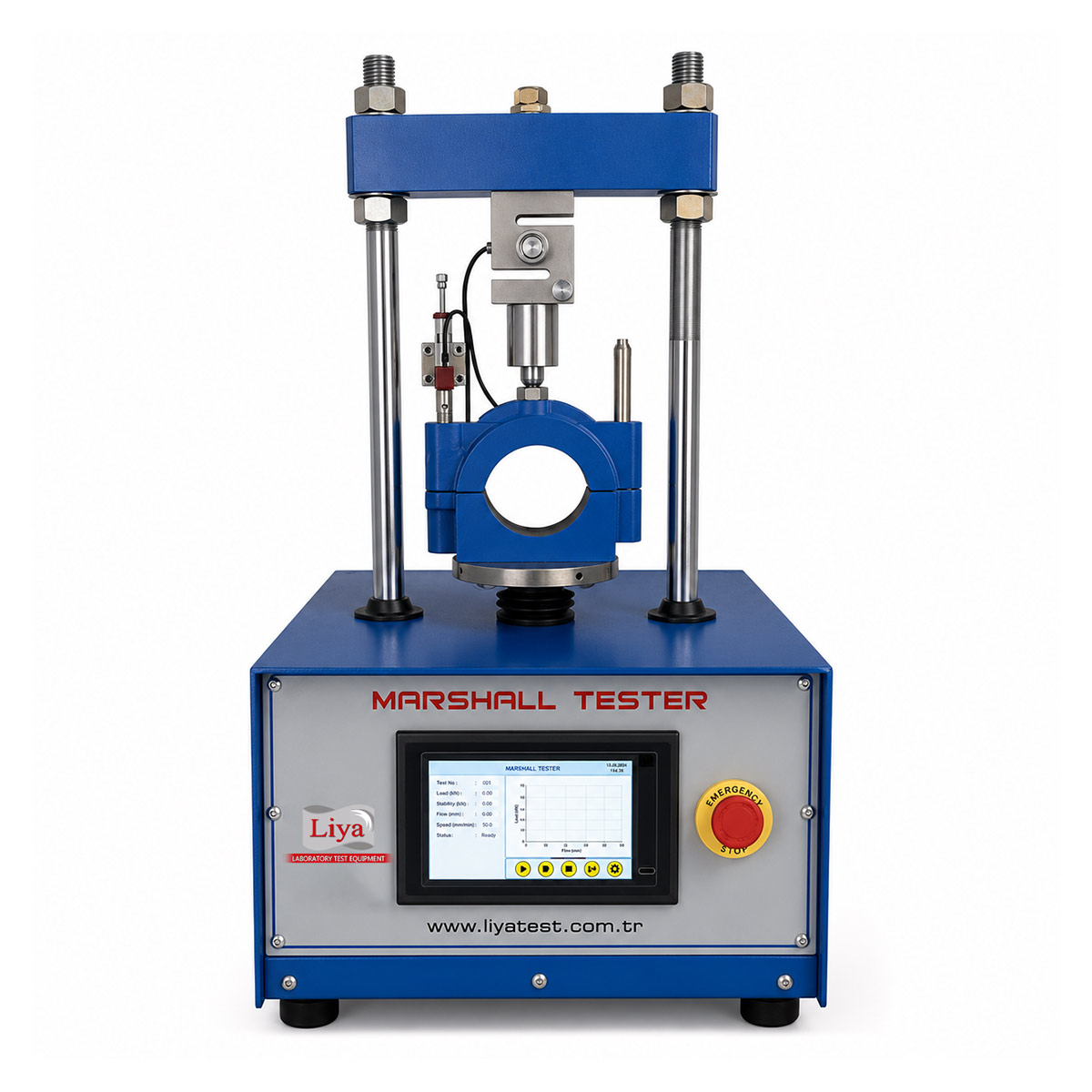 Marshall Stabilite Test Cihazı asfalt stabilite ve akma deneyi