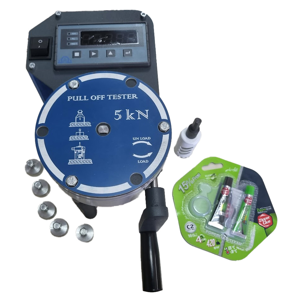 LT-C0180 Dijital Pull-Off Dayanım Bond Test Cihazı