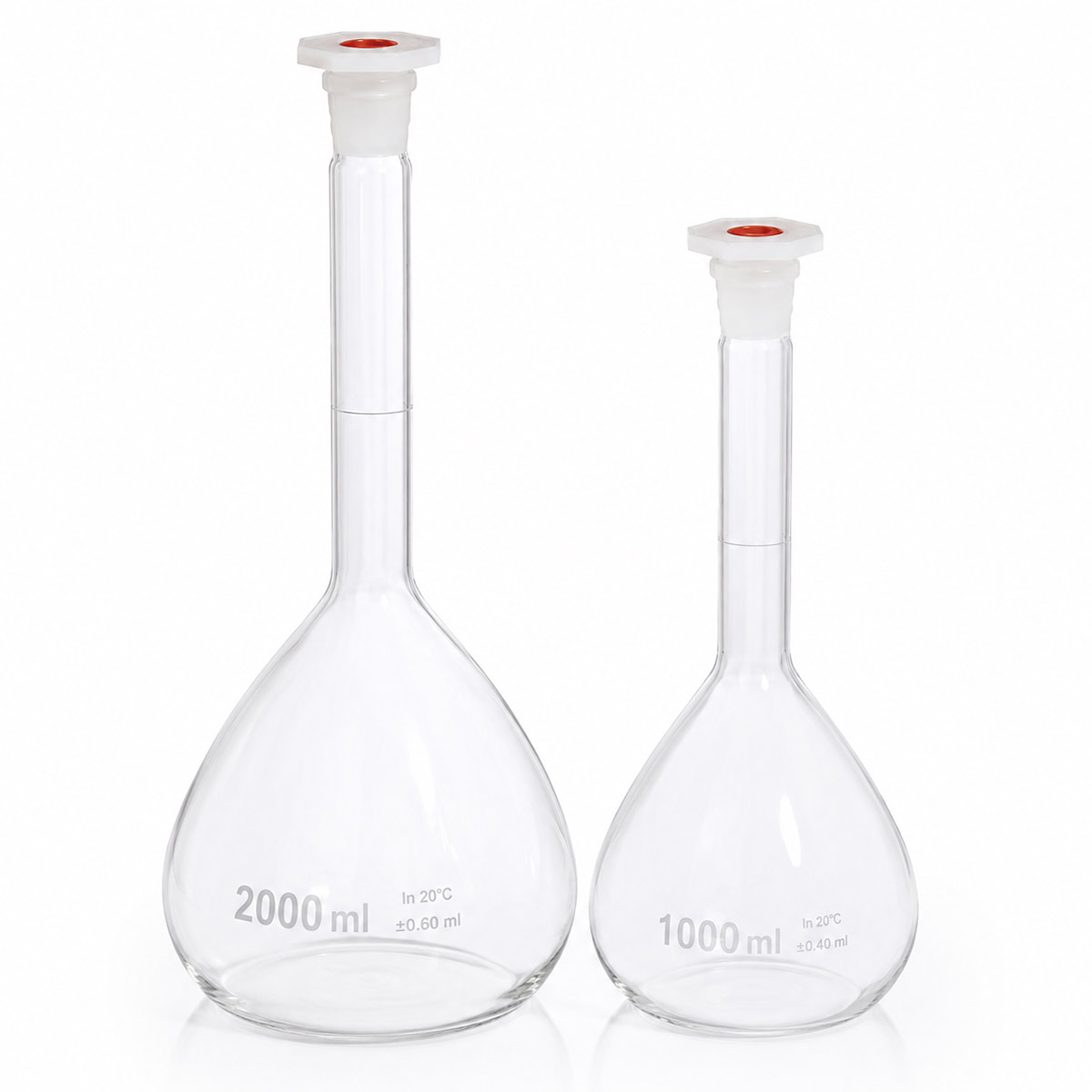 LİYA Balon Joje 5–5000 ml Laboratuvar Cam Modelleri