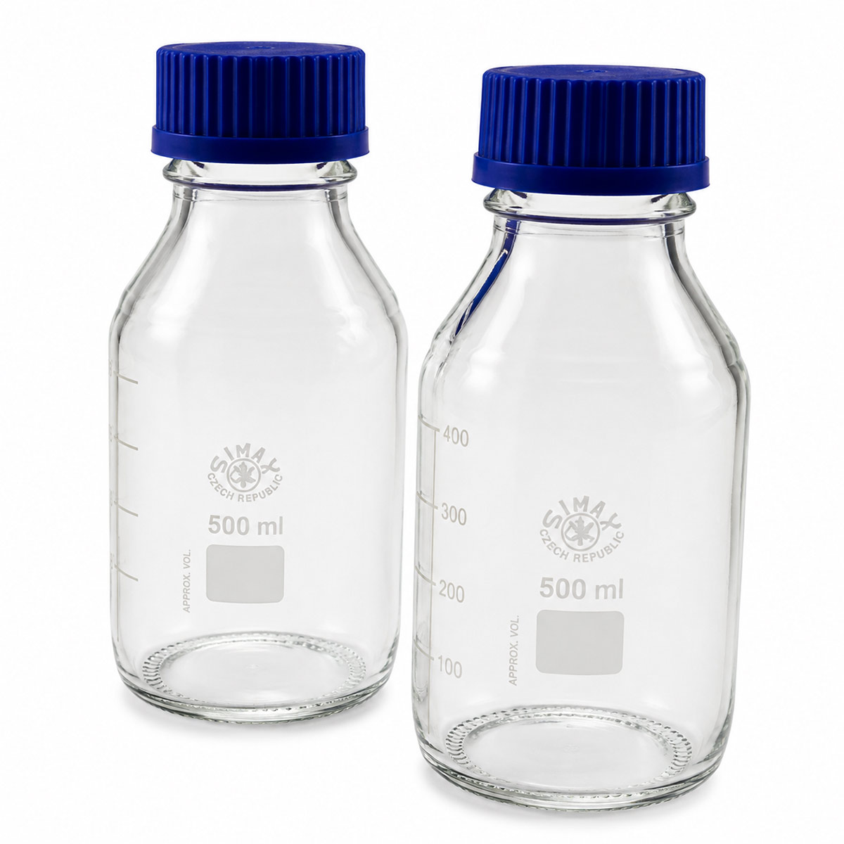 LİYA Derecelendirilmiş Test Şişeleri 250–2000 ml Cam Modeller