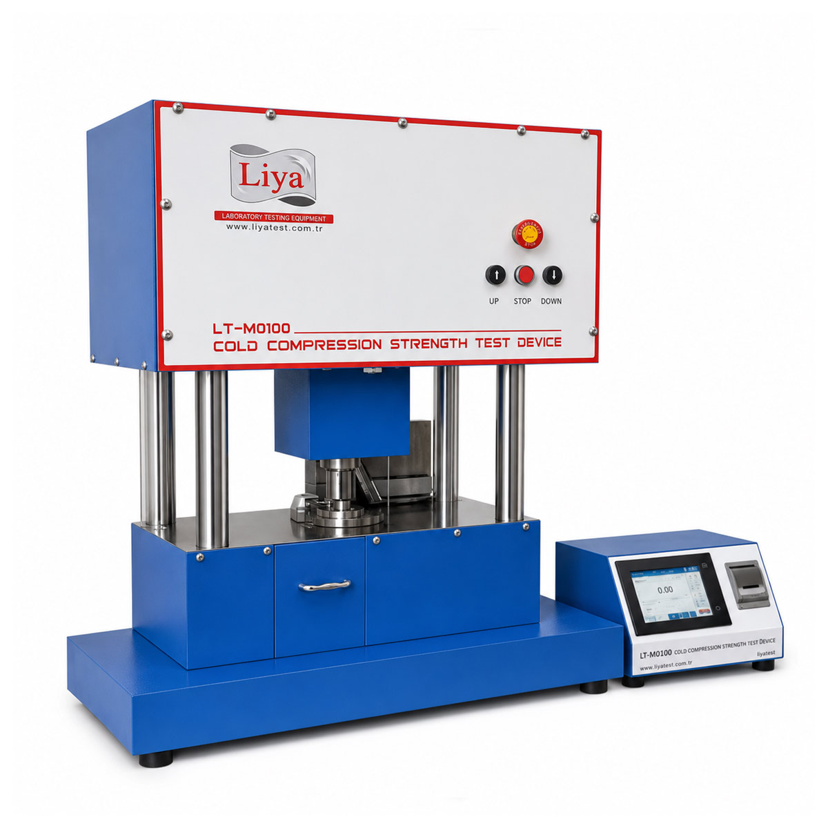 LT-M0100 Soğuk Basma Pelet Kırma Mukavemet Test Cihazı