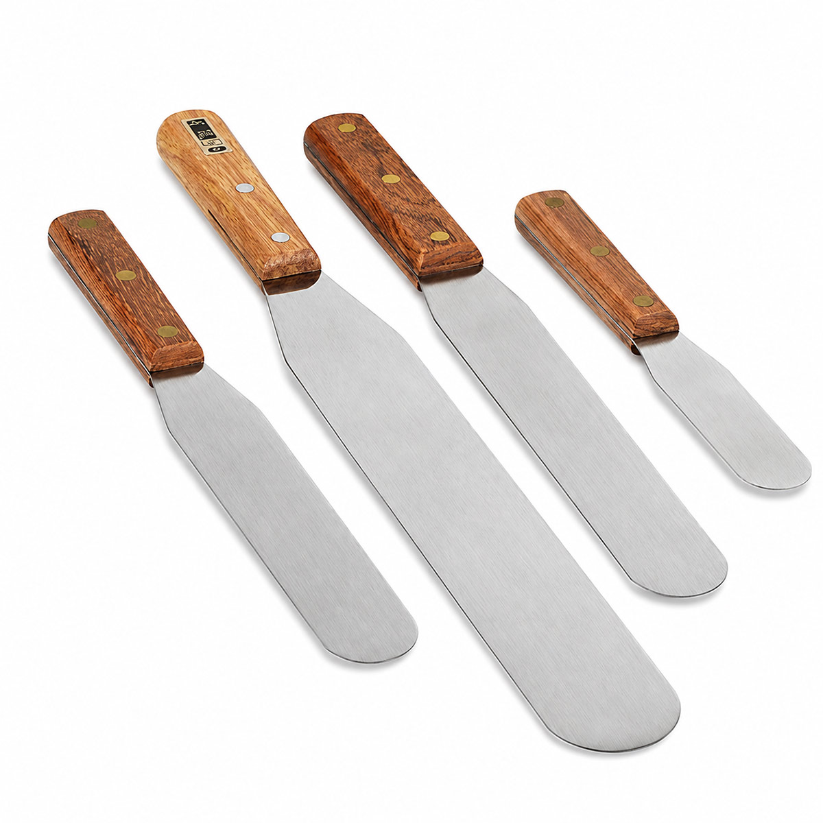 LİYA Laboratuvar Spatula Modelleri 100 150 ve 200 mm